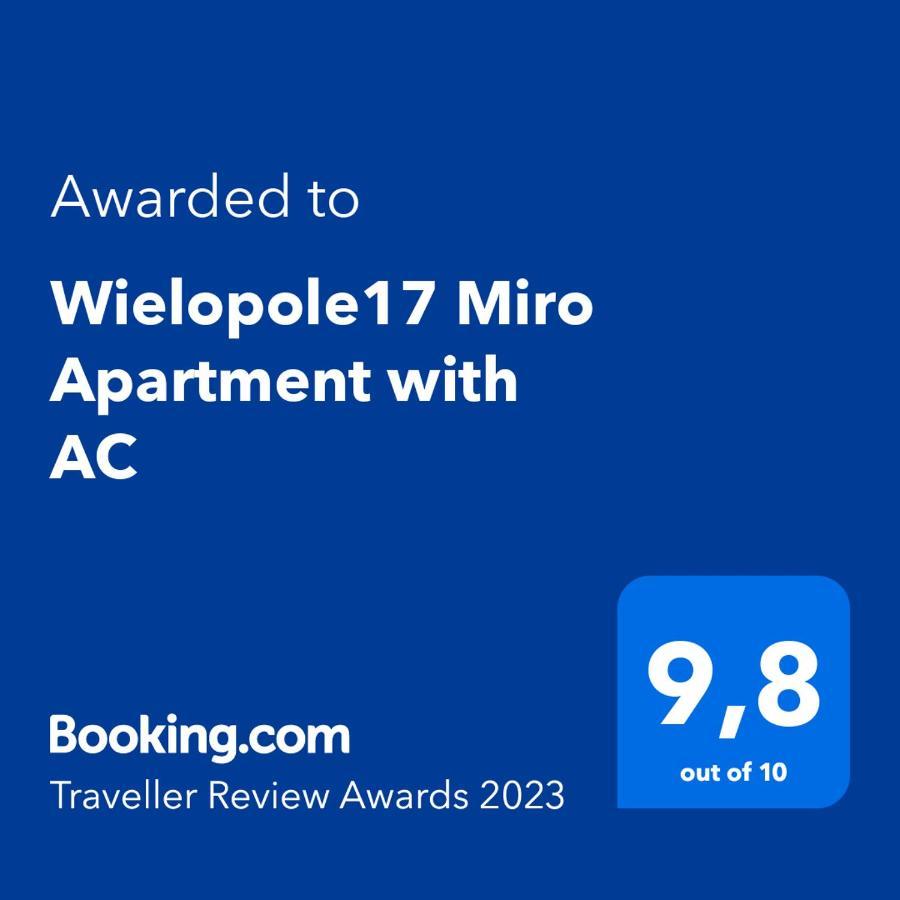 Wielopole17 Miro Apartment With Ac Kraków Exteriör bild